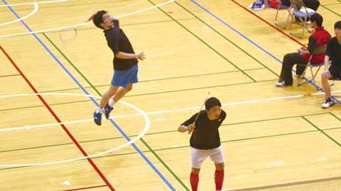 男子バドミントン部